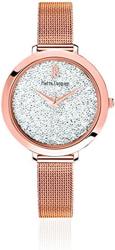 Montre Femme PIERRE LANNIER en Acier Rose : Amazon.fr: Montres