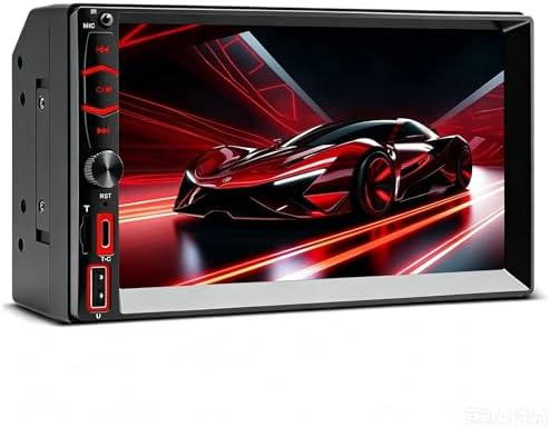 Double Din Car Stereo Radio Support Apple Carplay Android Auto, 7...