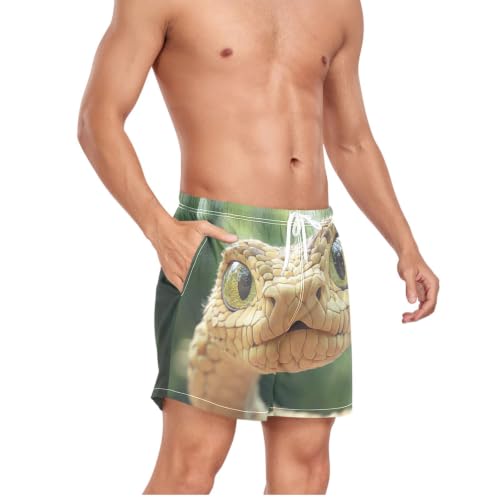 Bañador de playa para hombre con secado rápido y diseño de patrón animado original 5