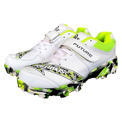 SPARTAN Impact Cricket Shoes - Superior Traction with Rubber Outsole, High Agility and Stability,Lightweight, Multi Directional Flexibility (Model : Future) (Color : White) (Size : 10) (B0D7RZY8MB) Amazon Price History, Amazon Price Tracker