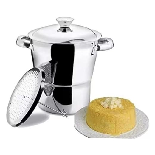 Cuscuzeira Inox Nordestina 16cm - Linda E Pratica - Fratelli