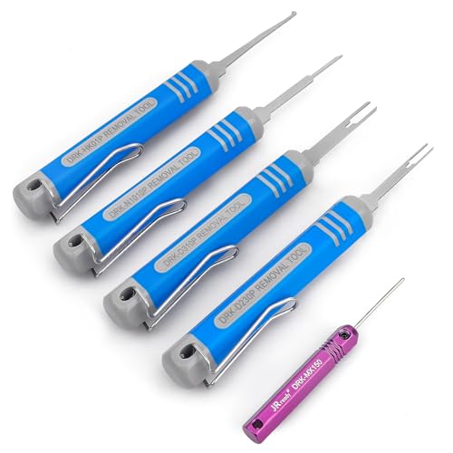 JRready ST5253 5Pcs 2mm Pin Connector Removal Tool 3mm Micro Terminal Remover…