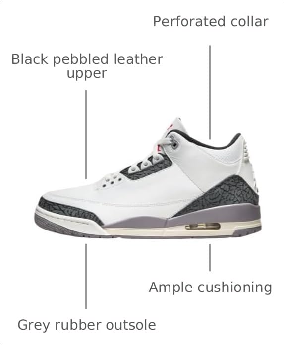 Image of Nike Men's Air Jordan 3 Retro Sneaker