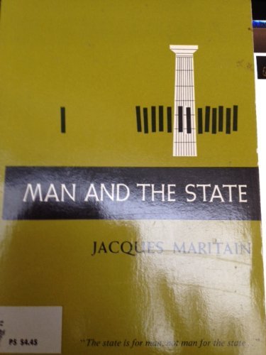 Man and the State. 0226505529 Book Cover