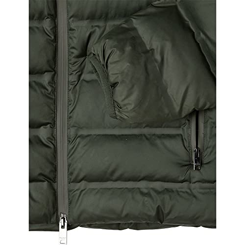 Hackett London Para Hombre. HM402731 Abrigo Lw Moto Verde (Xxl), Casual, PoliéSter - 5