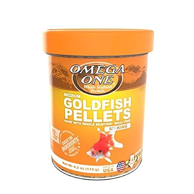 Omega One Goldfish Medium Pellets 4.2oz