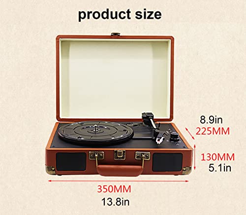 Tourne-Disque Bluetooth avec Haut-parleurs stéréo Tourne-Disque à 3 Vitesses pour disques Vinyle Valise Portable Tourne… - Les Beatles, Paul McCartney, John Lennon, RIngo Starr, George Harrison Tourne-Disque Bluetooth avec Haut-parleurs stéréo Tourne-Disque à 3 Vitesses pour disques Vinyle Valise Portable Tourne… – Image 7