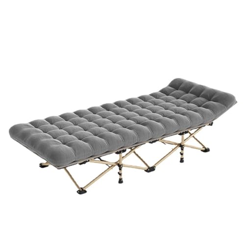 MRVAKDYDI Cuna de Camping Cama de Camping, Cama Plegable for Adultos, portátil, for Acampar, for Dormir, for Adultos, Plegable, Resistente