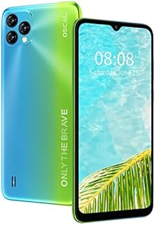OSCAL Mobile Phones, C60 Android Smartphone, 4GB(up to 7GB) RAM+32GB/TF 1TB, 13MP+5MP Cameras, 4780mAh, 4G Sim Free Unlocked, 6.528 inch HD+ IPS Screen, Dual Nano Sim, Face Unlock - Komodo Island