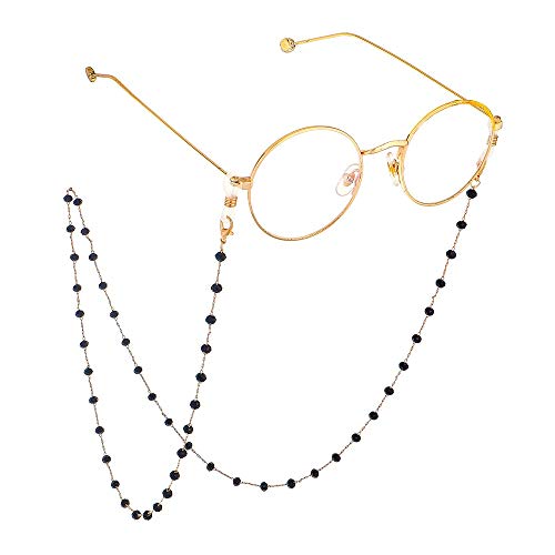 Chaînes de lunettes verres en cristal cordon de sécurité mixte