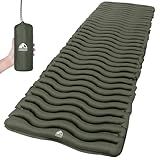 Unigear Esterilla Inflable Portatíl Colchón de Aire para Camping Acampa Colchones Hinchable Utraligero y Resistente Cama Colchoneta de Dormir al Aire Libre Viaje Playa