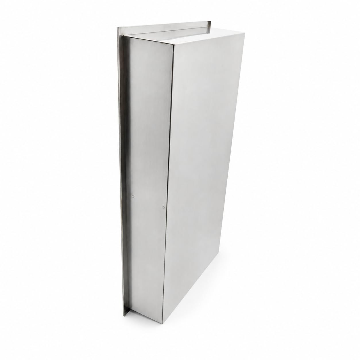 Hornacina Ducha Empotrable Vertical 33x63 cm Acero Inoxidable S.304 Nicho Baño Pared | Estante Ducha Integrado Anticorrosión Nicho de Ducha Empotrable | MEDIMEX Artic (Níquel Cepillado)