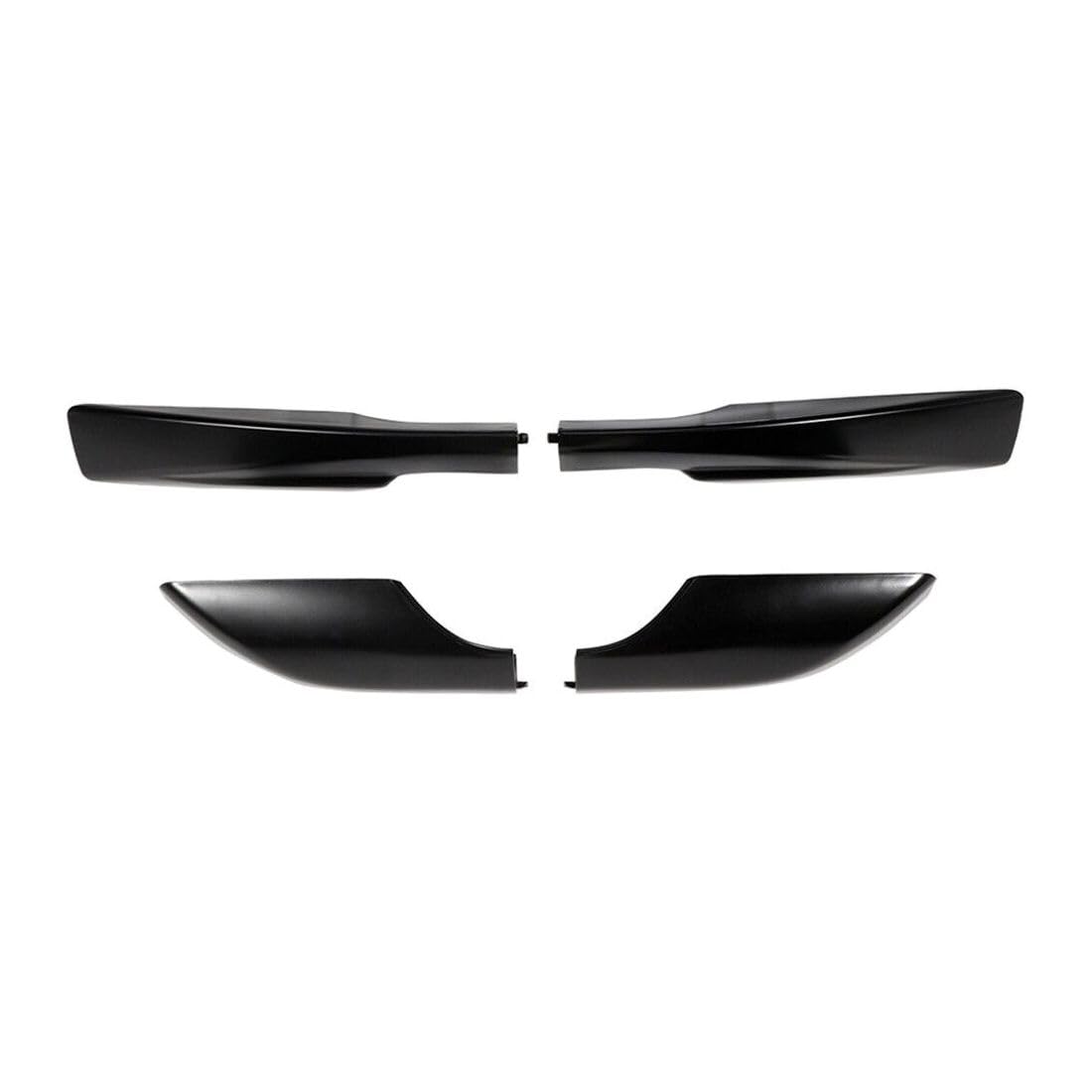 4X Roof Rack End Cover Replace Xa30 Roof Rail Cover Top ABS 4pcs for Toyota for RAV4 2006-2012 Black 160lbs (Maximum Approximately)-Load Capacity PA106589201R