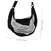 BRIGHTFUFU Basketball Mesh Carrier Bag for Single Lightweight Sports Tote for Volleyball and Soccer Shoulder Storage Bag for Gym Beach and Outdoor Activities