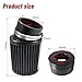 Upgrade 62mm air filter Adapter Exhaust Pipe kit fit for Predator 301cc 420cc for honda GX340 GX390 11Hp 13Hp Engine Mini Bike Go Kart Golf Cart Lawn mower Parts Black