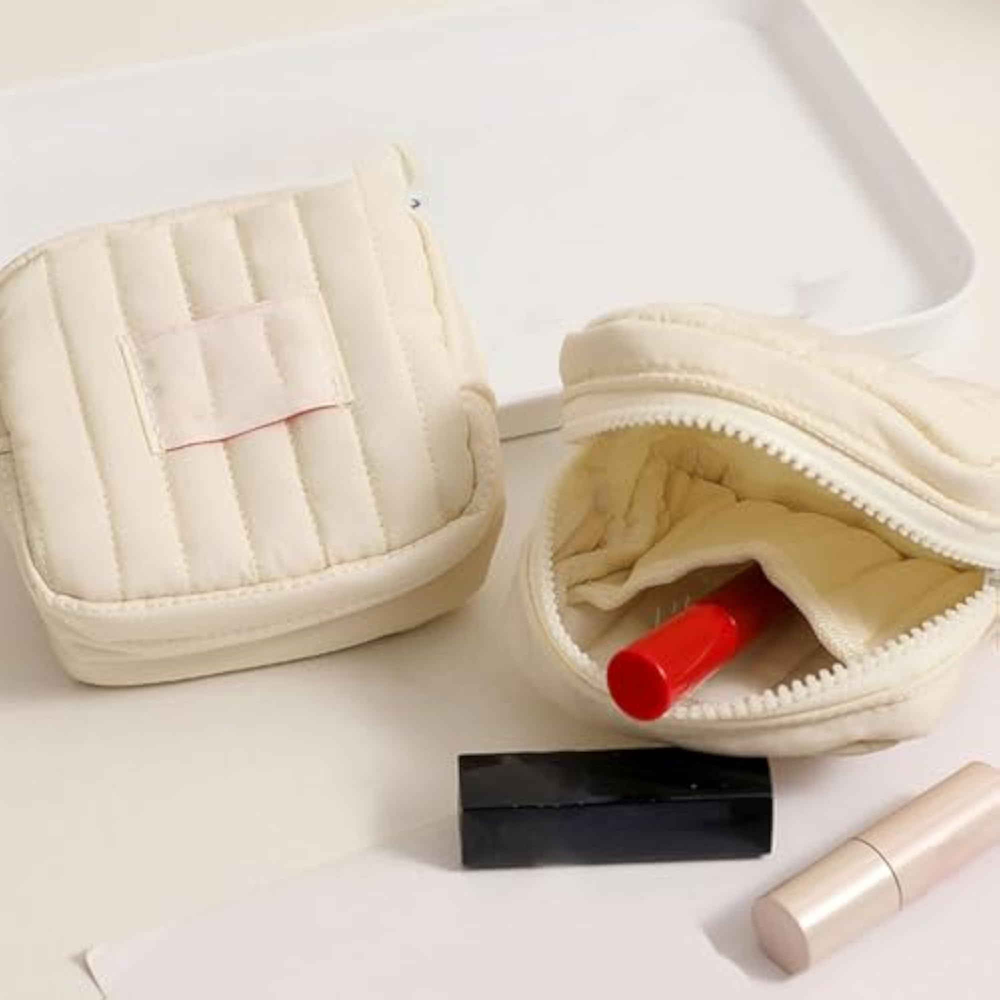 Change Purse & Earbud Holder Pouch, Lipgloss Case