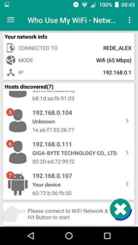 Who Use My WiFi - Network Scanner
