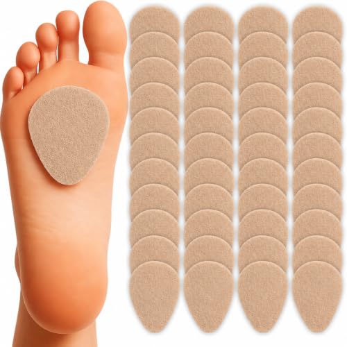 Image of benoo Felt Metatarsal Pads for Women (48 Pads) Ball of Foot Pain Cushions