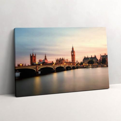 Peinture sur Toile Art Mural Anti-Reflet 60x40 - Tableau Photo Londres