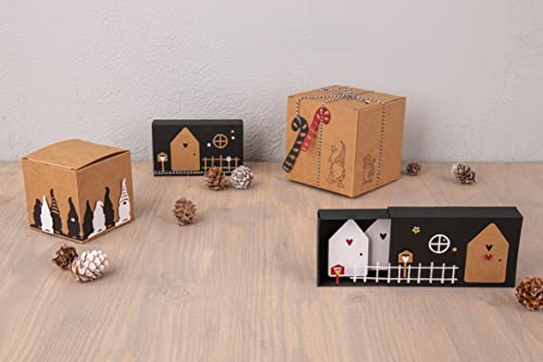 Rayher Set of Five Metal Cutting Dies with Fairy Door Design - Image 3