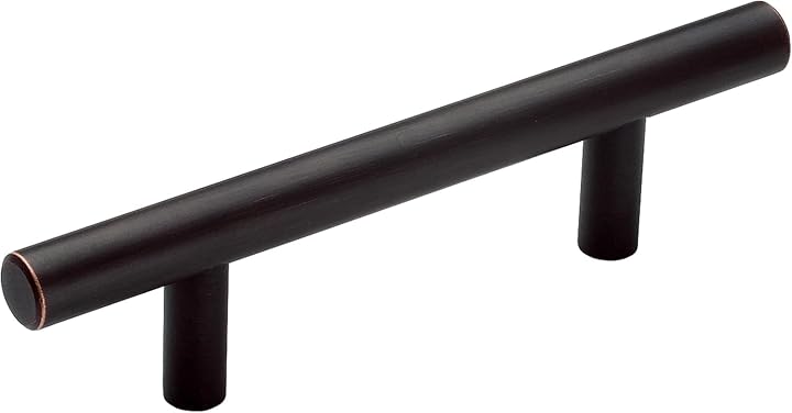 Amerock Kapı Kolları 76 mm Ortadan Ortaya Yağlı Pürüzlü, Bronz, 10 Adet – 10BX40515ORB