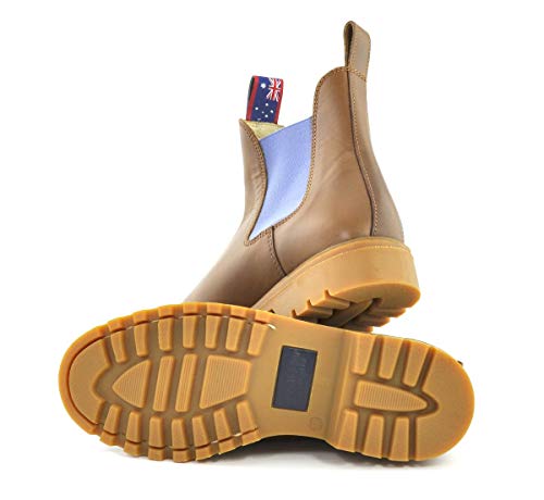 blue heeler Chelsea Boot Sydney Cognac-Sky 39
