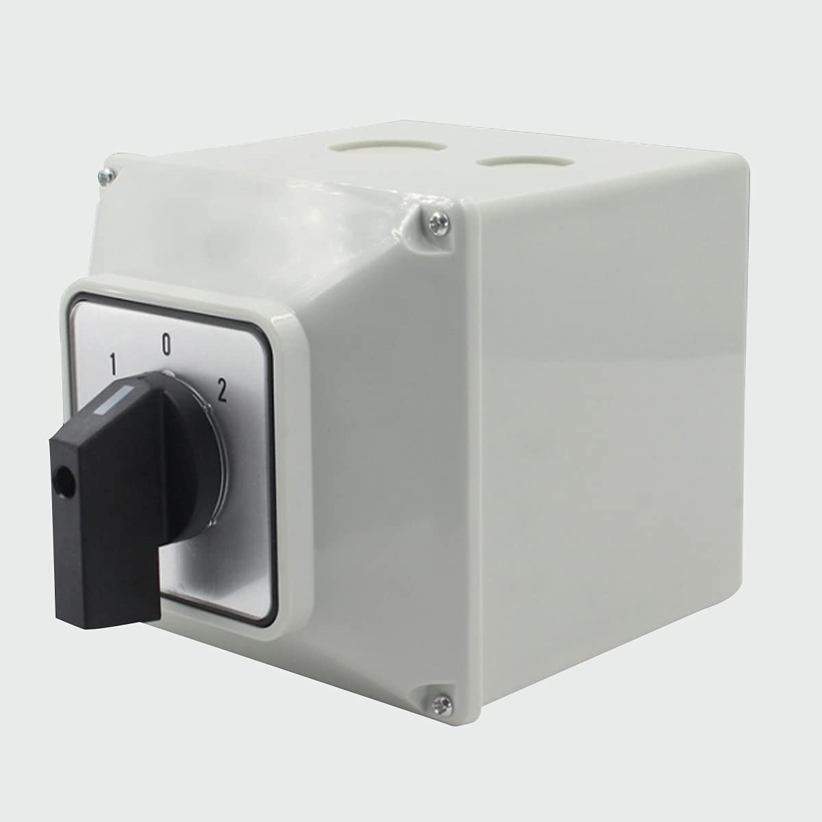 TOP-VIGOR Interruptor selector de cambio universal,con caja impermeable,3 posiciones,16 terminales,interruptor de transferencia de energía,generadores de motor LW26-63/4 63A,selector de leva giratoria
