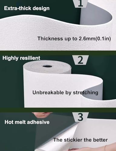 Papel pintado protector de pared autoadhesivo resistente a manchas 6