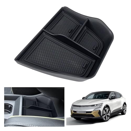 Conteneur de rangement pour console centrale de voiture idéal pour trajets E-tech