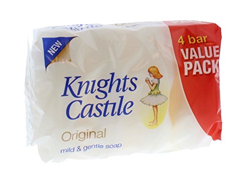 THREE PACKS of Knights Castile Soap 90g (4 Pack)