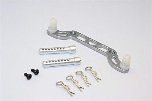 HPI Crawler King Aluminum Rear Body Mount With Delrin Posts - Green, Upgrade Part