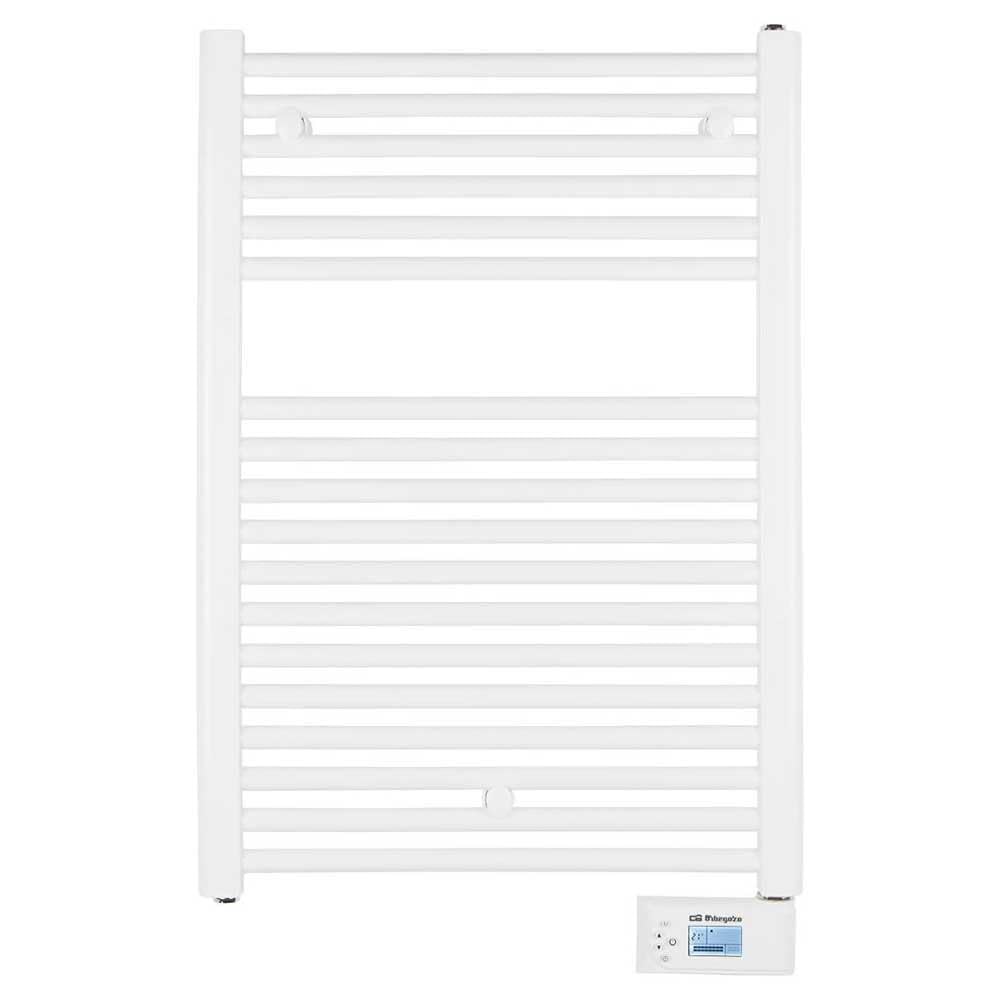 Orbegozo THA 315 - Toallero Eléctrico Digital con Fluido Térmico, 500 W, IP 24, Programable, Pantalla Digital LCD, Formato Compacto