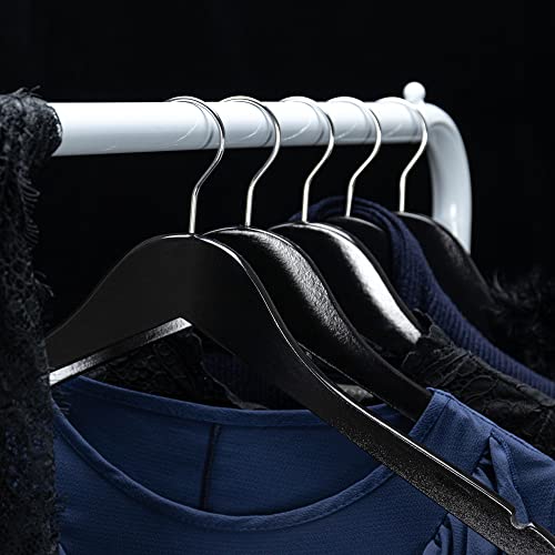 HANGERWORLD 20 Grucce Appendiabiti 45cm in Legno