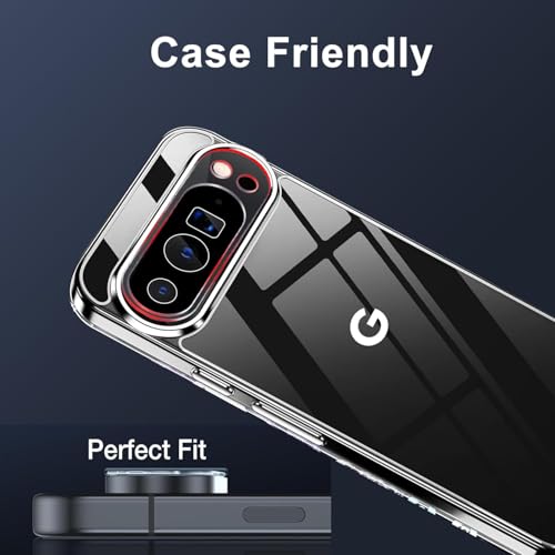 Image of PreCure Camera Lens Protector for Google Pixel 10 Pro XL - 9H Tempered Glass, Ultra HD Clarity, Anti-Scratch Rear Camera Guard, Case Friendly Lens Film