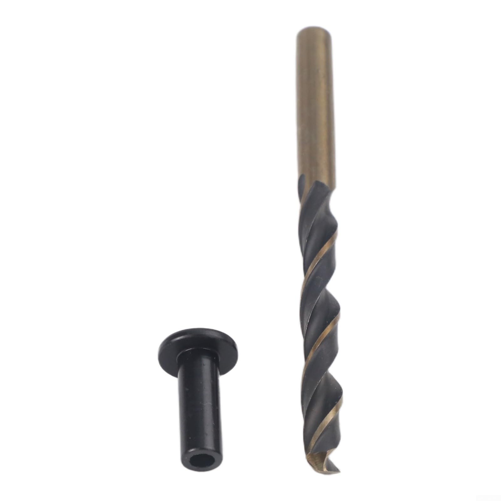 Manchon de protection inox noir pour câble 3mm et poteau bois composite x45