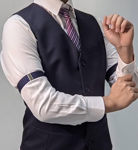 Image of Classic Sleeve Garters for Men Women, Elastic Armband Sleeve Holder