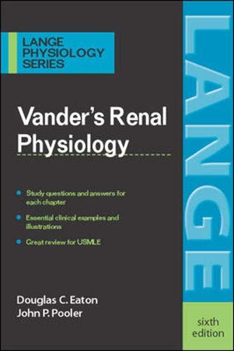 Vander's Renal Physiology, 6/E (LANGE Physiology Series)
