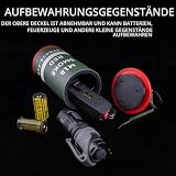 Gunyoo Airsoft Granate Spielzeug Modell Plastikgranaten Spielzeug CS Airsoft Tactical Gear Zubehör für Cosplay Film Requisiten Outdoor (Rot&Grün)