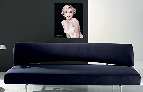 Marilyn Monroe Red Lips Tableau MDF 40x50 cm Anti-Reflet Déco Mur Vide