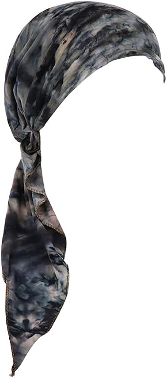 Fxhixiy Women Floral Print Tie Back Beanies Turban for Cancer Hair Loss