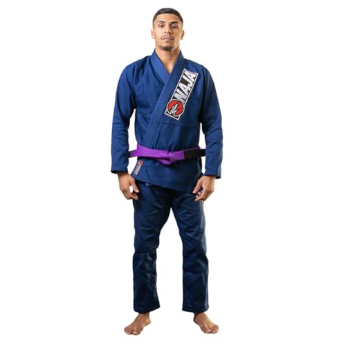 Kimono de Jiu Jitsu Adulto Naja Overcoming Azul A3