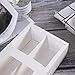 [15pcs]White Bakery Boxes for Macarons 12 Cavity,8inch Large Macaron Container also fits for Muffins and Cookies with Clear Window Lid Cardboard Packaging 8 inch×5inch×2inch,Pack of 15