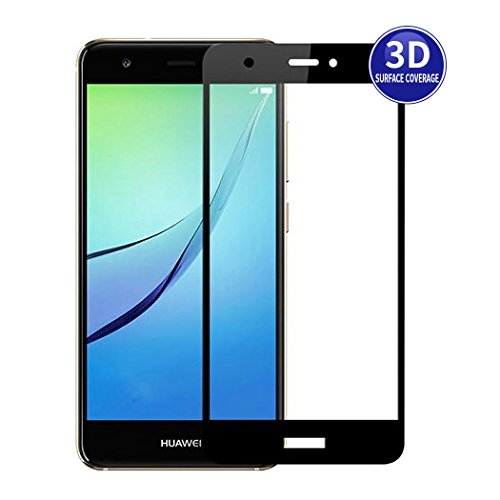 X-Dision Huawei Nova (Nero) Pellicola Protettiva 3D Protezione per Schermo Intero Copertura Completa HD Premium Protettore per Vetro Temprato 9H Anti-Impronta e Anti-frantuma