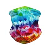 【DISEÑO ÚNICO】 Pañuelo sin costuras con pañuelo 3D de galaxia estrellado de diseño exclusivo impreso con patrones vavid, aspecto de moda, pasamontañas con pasamontañas para mujeres y hombres adultos unisex. Cada pañuelo mide 24 x 49 cm, una talla para la mayoría y las costuras de los bordes adoptados no se desenredarán fácilmente. No demasiado apretado ni demasiado flojo, transpirable y mantenga la nariz y la boca limpias