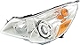Evan Fischer Headlight Assembly Compatible with 2010-2012 Subaru Legacy Outback Halogen Driver Side