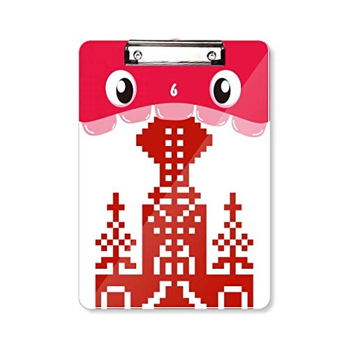 Porte-bloc A4 avec motif mosaïque russe finition premium