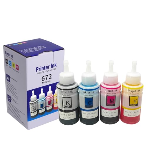 Encre T6721 anti-bouchage 100ml pour réparer l'impression L220