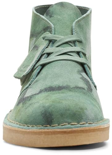 Clarks Mens Desert Coal Green Chukkas Boots Boots 8.53