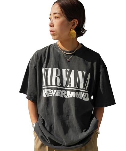 [マナスタッシュ] GOOD ROCK SPEED グッドロックスピード 別注 NIRVANA コラボ Tシャツ ニルヴァーナ ユニセックス M 010 ブラック 792-5934203のサムネイル
