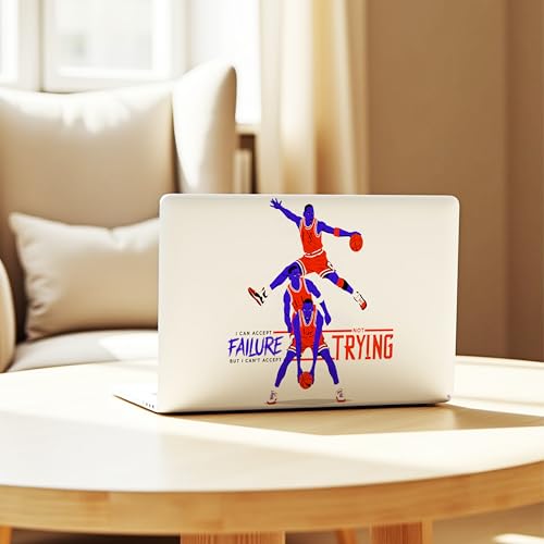 Image of NoWorries Laptop Skin for 15.6 & 14 Inch Laptop | Motivational, Superhero, Sports & Graphic Design Laptop Sticker Wrap | Premium Vinyl Laptop Cover (Michael Jordan, 15 x10inches)